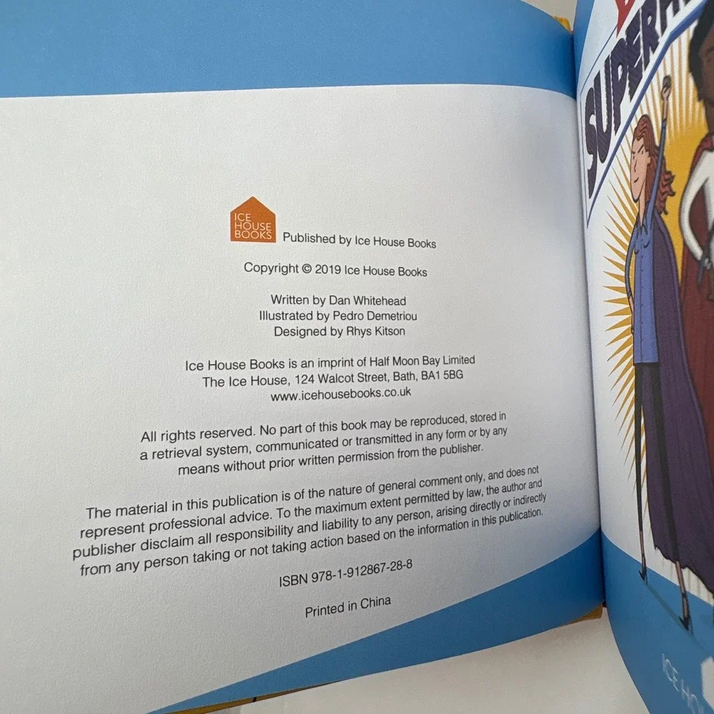 Self-Help For Superheroes Book by Dan Whitehead Illustrated‎ Pedro Demetriou